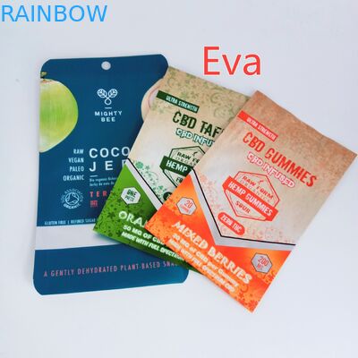 マイラーのジッパーの習慣はココナッツ急な動き/ドライ フルーツのための軽食袋の純粋なプラスチックを印刷しました