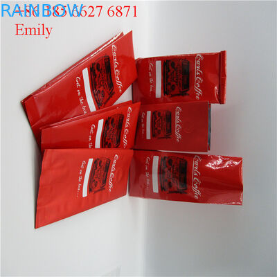 ペット物質的なアルミ ホイル袋錫のタイ10000pcsとの光沢のある色の効果