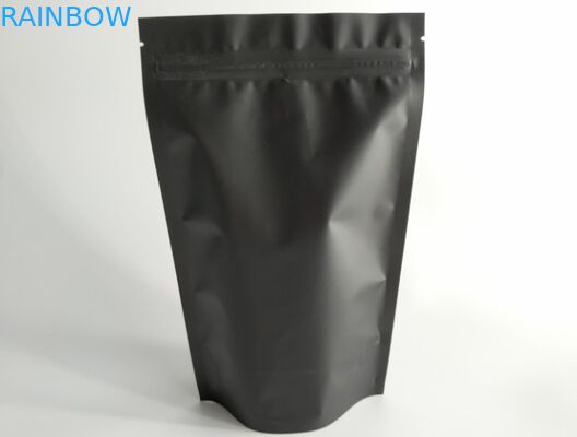 マットの黒は袋袋250g 500gを140ミクロンの厚さによってカスタマイズされる印刷物のロゴ立てます