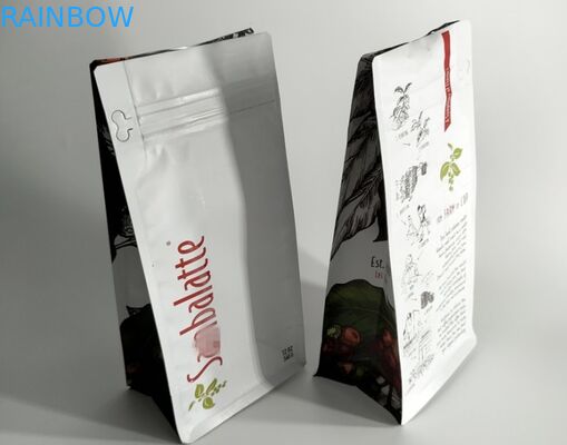 産業コーヒーのためのブロックの底を包む平らな正方形のプラスチック袋