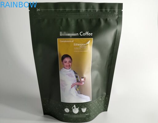 弁とのジッパーの上のシーリングを包む薄板にされた注文のプラスチック袋