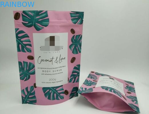 別のサイズのアルミ ホイルはMOPP/VMPET/PE材料が付いている袋を立てます