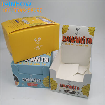 CMYK / カスタマイズされたカラー表示紙箱 チョコレートバーのためのSGS証明書