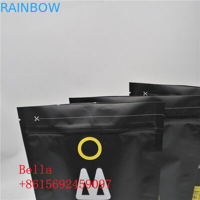 ホイルによって並べられるクラフト紙のコーヒー バッグの再生利用できるカスタマイズされた厚さ