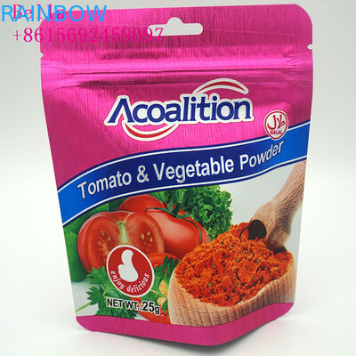 包むアルミ ホイルのプラスチック袋は産業食糧のための袋袋を立てます