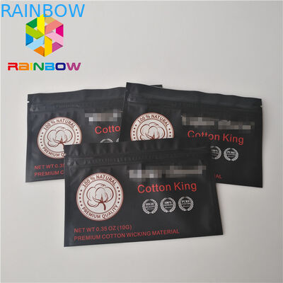 顔の構造の円形の美の綿パッドFr20181019 2のためのジッパーのシール袋を立てて下さい