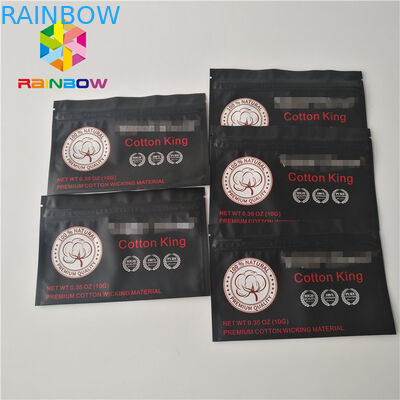 顔の構造の円形の美の綿パッドFr20181019 2のためのジッパーのシール袋を立てて下さい