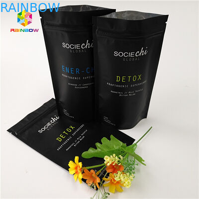 ミラースナックバッグのラミネート 牛肉粉末ナッツ用のアルミホイルジッパーバッグ