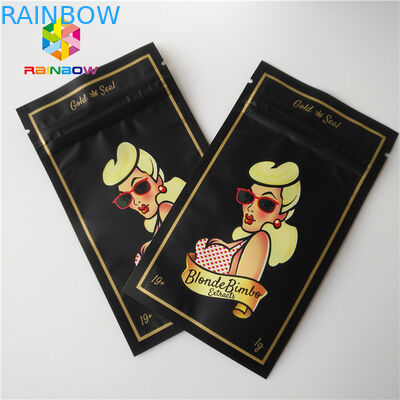 3側面は衣類/女の子の付属品のために包むプラスチック袋を密封しました