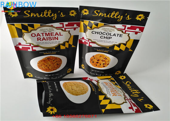 Reclosableジッパー ロックを包む明確な銀製のプラスチック袋はアルミ ホイルを袋に入れます