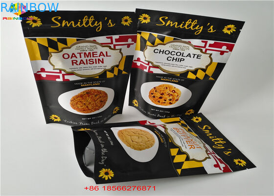 アルミ ホイルは上のZiplockによって密封される3側面を包むプラスチック袋を袋に入れます