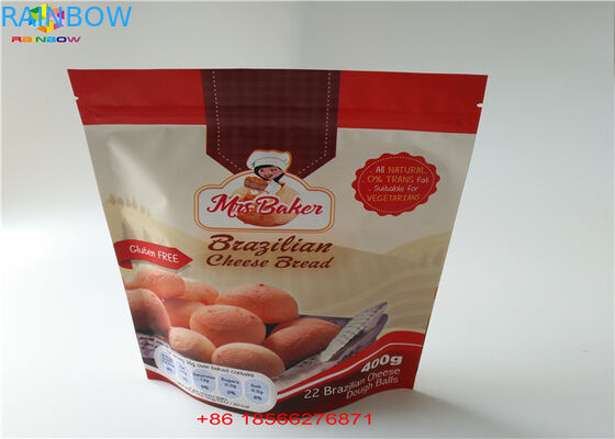 防止ジップ ロック式の破損のノッチの湿気は軽食のための袋日パックのアルミニウム袋を立てます