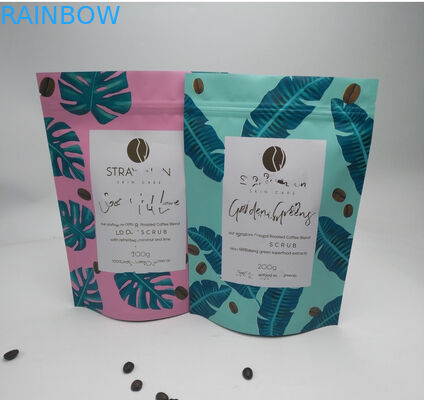 食品等級は茶パッキングのための袋袋のプラスチック注文ホイルの無光沢の終わりを立てます