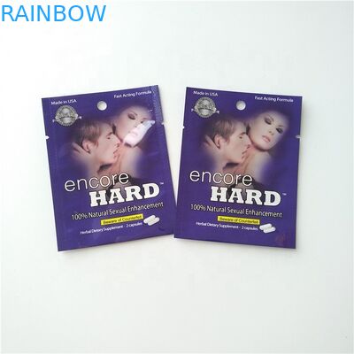 CMYK色ホイルの袋の袋のマイラーの袋を包む包装の丸薬カプセル