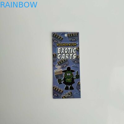 Ziplockが付いているカートの金の先端のマイラー エキゾチックな袋を包む再使用可能なプラスチック袋