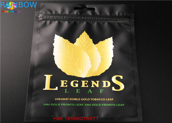 無光沢の終了するホログラム ホイルのジッパー ロックはマスクの化粧品のサンプル平らな袋を袋に入れます