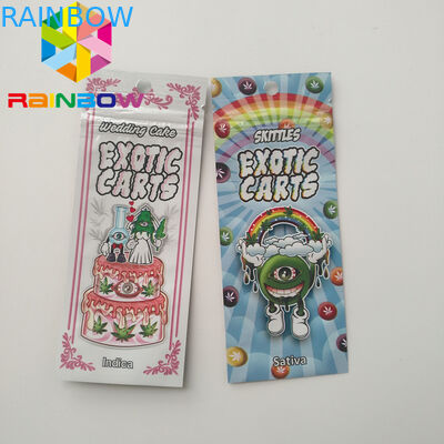 マリオのエキゾチックなカートの小型マイラー袋を包むVapeのカートリッジ プラスチック袋