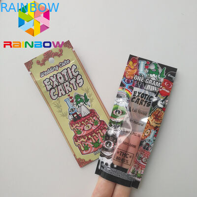 マリオのエキゾチックなカートの小型マイラー袋を包むVapeのカートリッジ プラスチック袋