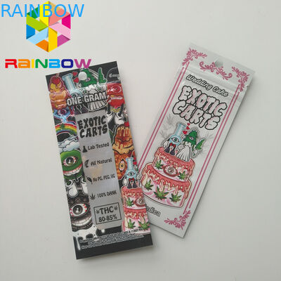 マリオのエキゾチックなカートの小型マイラー袋を包むVapeのカートリッジ プラスチック袋