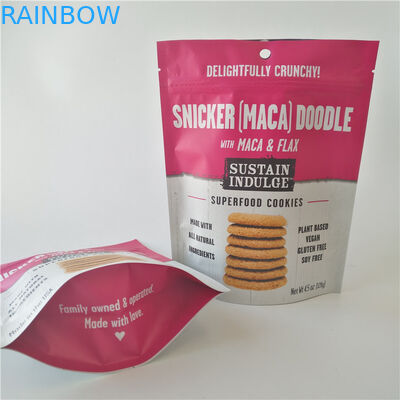 SGSのポテト チップ/ビスケットのための注文のロゴ マイラーDoypackを包むプラスチック軽食袋