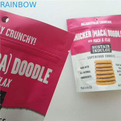 SGSのポテト チップ/ビスケットのための注文のロゴ マイラーDoypackを包むプラスチック軽食袋