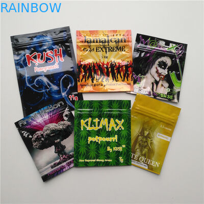 草の香の小さいプラスチック袋食用のGummiesはFrogiesキャンデー袋に耐えます