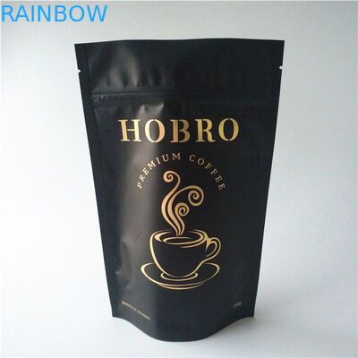 アルミ ホイルを包むResealableティーバッグは弁が付いているコーヒー バッグを立てます