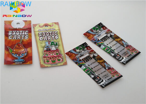 破損のノッチとのアルミ ホイルのジッパー ロックのポリ袋の食品包装の袋の注文のサイズ