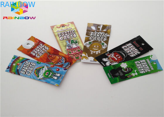 破損のノッチとのアルミ ホイルのジッパー ロックのポリ袋の食品包装の袋の注文のサイズ