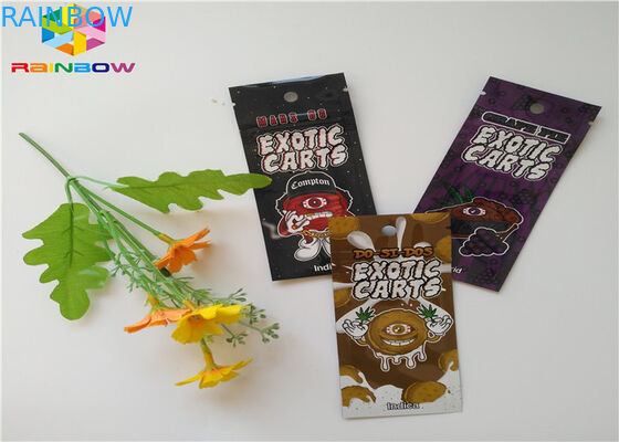 破損のノッチとのアルミ ホイルのジッパー ロックのポリ袋の食品包装の袋の注文のサイズ