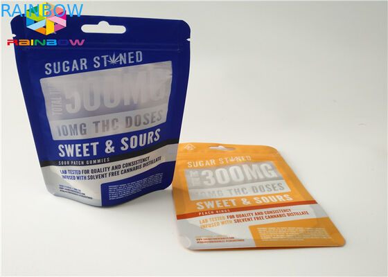 破損のノッチとのアルミ ホイルのジッパー ロックのポリ袋の食品包装の袋の注文のサイズ