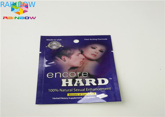 破損のノッチとのアルミ ホイルのジッパー ロックのポリ袋の食品包装の袋の注文のサイズ