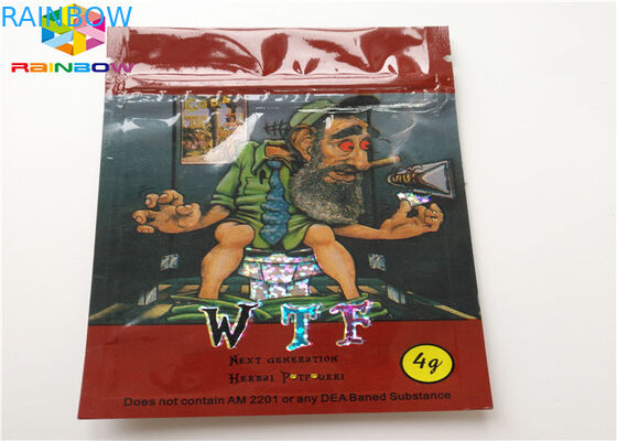 草の香の適用されるResealableポリ袋AC1003 CBD Vapeオイルのカートリッジ包装