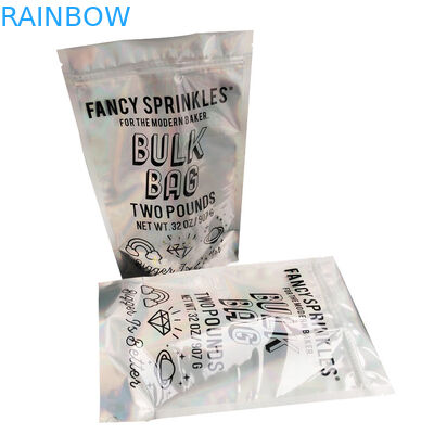 レーザー光線写真包装はジッパーの袋袋のカスタム化によって印刷されるプラスチックを立てます