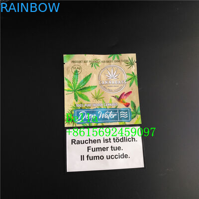 ジップ ロック式のタバコの葉を包むマイラーの草の香は袋120-180 Micの厚さを立てます