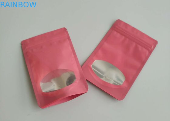 はっきり包む異なった色のプラスチック袋窓が付いているチョコレート フルーツ キャンデー袋を