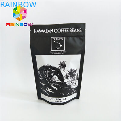 弁とのアルミ ホイルの注文の印刷を包む粉の茶ナットのプラスチック袋