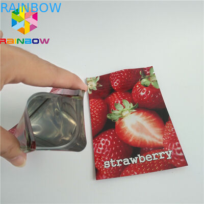 Resealableジップ ロック式のマイラーの袋CBDの麻の雑草の包装を包む臭いの証拠のポリ袋