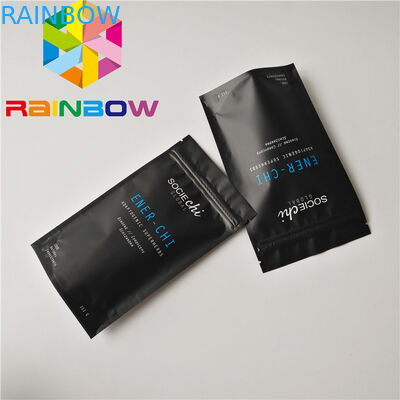 物質的な食品等級はジッパーの袋のホイルはさみ金が付いている円錐形のワサビノキの粉袋を立てます