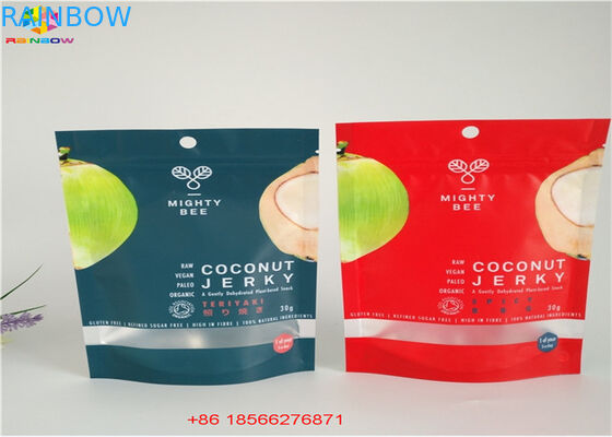 窓が付いているCBD GUMMIESのプラスチックまめのPackaの袋によって薄板にされるアルミニウム磨き粉