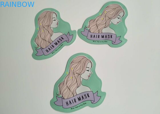 特別な形のアルミ ホイルの側面のガセットのプラスチック化粧品は顔シートのマスクの包装を袋に入れます