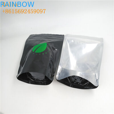 1側面の明確を用いるコーヒーEcoの食糧袋を包むレーザー光線写真プラスチック ティーバッグ