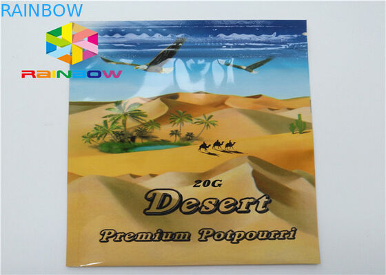 小さいジップ ロック式のパッキング袋、草の香エネルギー丸薬のためのアルミ ホイルの袋