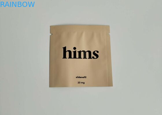 ビタミンのカプセルの習慣は立てます袋、ヒート シールの包装袋をあらゆるサイズ印刷しました