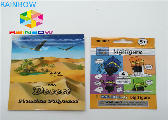 CMYKの印刷のヒート シールの包装袋、臭いの証拠はジッパーの袋袋を立てます