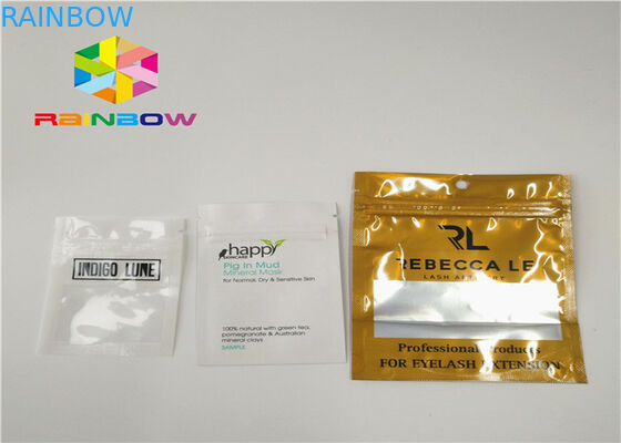 草の香のための3側面のシールを包む光沢のある/無光沢の効果のプラスチック袋