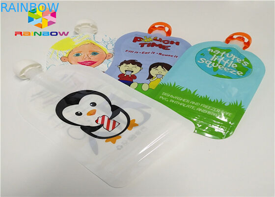 アルミ ホイルはカスタマイズされる口の袋の包装を立てま120mlプラスチックを印刷します