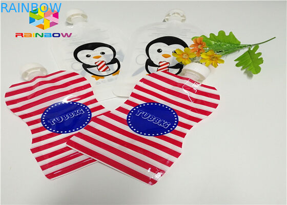 アルミ ホイルはカスタマイズされる口の袋の包装を立てま120mlプラスチックを印刷します