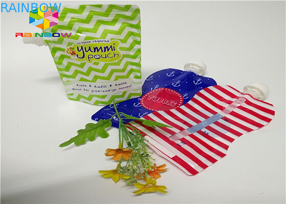 アルミ ホイルはカスタマイズされる口の袋の包装を立てま120mlプラスチックを印刷します