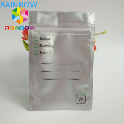 カスタマイズされる化粧品のクリーム色オイルのジッパーのシール袋アルミ ホイルの袋を印刷します